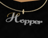 Hopper Pendant Necklace