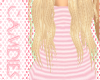 *OD*pink striped Shirt