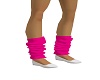 dark pink leg warmers