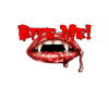 bite me Vamp STICKER