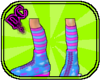 Roller Socks Blue