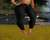 PANTALON EN JEAN NOIR