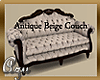 Antique Beige Couch