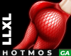 LLXL Mesh Pants Red