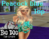 [BD] PeacockBlue Top