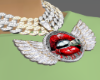 Collar Labios - necklace