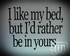 {T} My bed.. #1 Wall quo