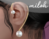 [M] Ear cuff pearl