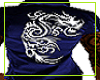 Blue Dragon Muscle Shirt