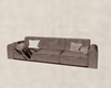 Taupe Suede Couch
