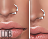 Silver Open Nose Ring L