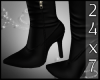 JET BLACK BOOTS