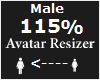 scaler 115%  Male