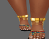 cutey sandals and rings