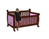 Baby Lamb Crib w/Pose