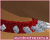 Ruby Spiked Collar