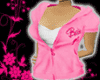 (x)barbie pink shert