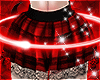RED LACE PLAID
