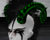 Spiked Horns-Green&Black