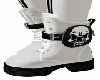 Halloween Boots-White