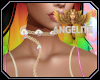 [ang]Rainbow Drip Neck