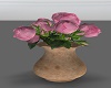 Vase of Pink Roses