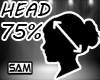 Head Scale 75% M/F