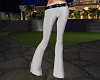 white leather pants