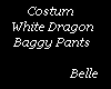 White Dragon Pants