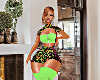 Lime Leopard Print Bootz