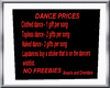 (D)dance list