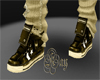 {KAY} Gold Brown Sneaker