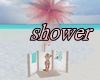 shower w pink palm