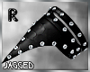 Black studded armband R