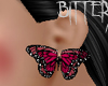 Bfly Elf Earrings Pink