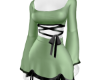 Sheen Green Dress
