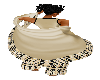 SHAWL CREAM/LUXURY PRINT