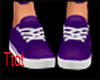 gym shoes purple