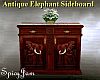 Antq Elephant Sideboard