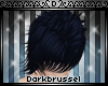 [D]Dark Blue Hair Bangs