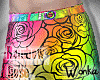 W° Rainbow Rose .Pants