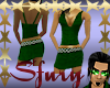 sf Mini dress Green