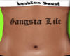 Stem Gangsta Tattoo