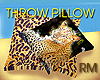 throw pillows leopardRM