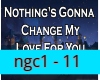 nothing gonna change