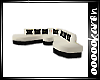 White Couch Fur Pillows