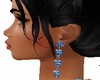 earrings blue