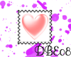 Pink Heart Stamp