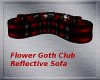 Flower Goth Club Sofa