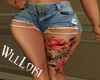 Shorts Tattoo Rose / RL